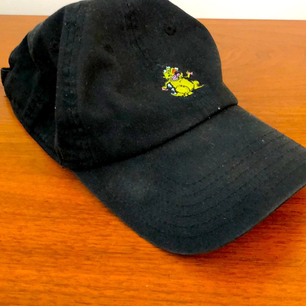 Reptar themed black ball cap.